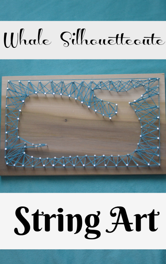 Whale Silhouette String Art | Love Inspired Details